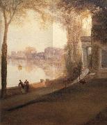 Joseph Mallord William Turner Details of Mortlake terrace:early summer morning oil painting reproduction